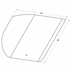 Kinkiety|Zumaline Minimalistyczny kinkiet LUXE WL w kolorze chrom