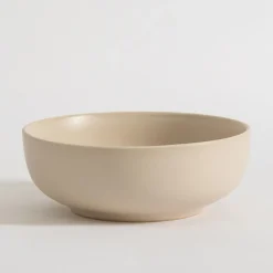 Miski, Patery I Półmiski| Miska ceramiczna kremowa MATTE 680 ml