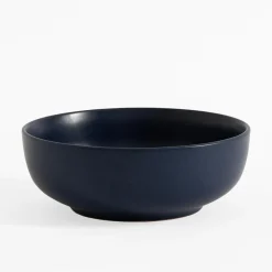 Miski, Patery I Półmiski| Miska ceramiczna niebieska MATTE 680 ml