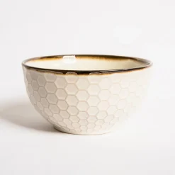 Miski, Patery I Półmiski|Prima Cucina Miska ceramiczna plaster miodu BRESCA 650 ml