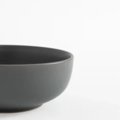 Miski, Patery I Półmiski| Miska ceramiczna szara MATTE 680 ml