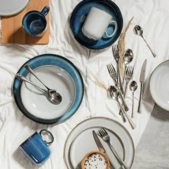 Miski, Patery I Półmiski| Miska ceramiczna szara SUELO 900 ml