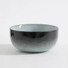 inny Miska ceramiczna szaro-brązowa MALAM 690 ml