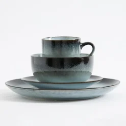 inny Miska ceramiczna szaro-brązowa MALAM 690 ml