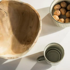 Patery Dekoracyjne|inny Miska dekoracyjna drewniana 30 cm