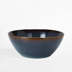 inny Miska kamionkowa niebieska