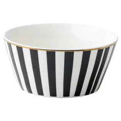 Miski, Patery I Półmiski|inny Miska porcelanowa w paski 500 ml