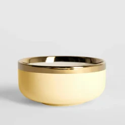 Miska porcelanowa wanilia AURORA GOLD 500 ml