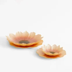 inny Miska szklana kwiat 15 cm