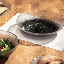 Miska szklana ombre 30 cm