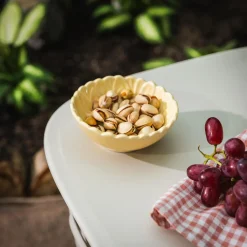 inny Miska żółta kwiatek 180 ml