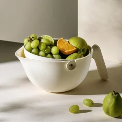 Miski, Miarki, Pojemniki Do Miksowania|inny Miska z cedzakiem szara