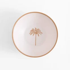 inny Miska z melaminy palmy 14 cm MIX