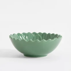 inny Miska zielona kwiatek 500 ml