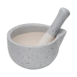 Młynki I Przyprawniki| Moździerz z tłuczkiem z kamionki