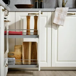 inny Młynek do pieprzu i soli akacjowy 26 cm