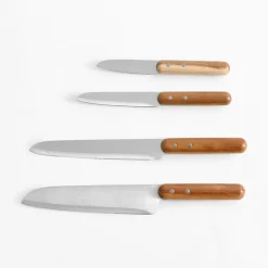 inny Nóż do obierania 20 cm drewno akacjowe