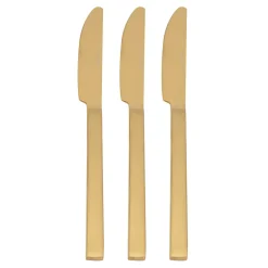 Sztućce|Kulig Nóż złoty PIANO GOLD kpl.3 szt.