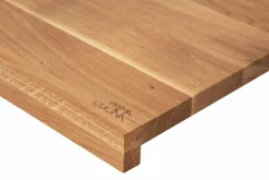 Noże I Deski Do Krojenia| Nakładka na blat kuchenny dębowa 50x35x2 cm