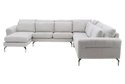 Narożniki|Inspire Narożnik beżowy LAZIO prawy