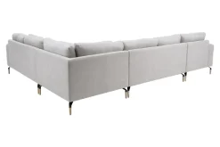 Narożniki|Inspire Narożnik beżowy LAZIO prawy