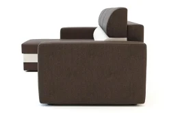 Narożniki|Exline Narożnik brązowo-beżowy RIMINI