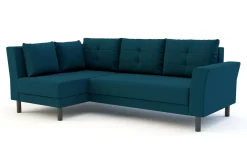 Fresh Narożnik ciemnoniebieski DEVON lewy