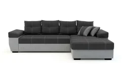 Narożniki|Exline Narożnik ciemnoszary LARGO prawy