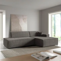 INFINI Narożnik ciemnoszary TILIA pojemnik prawy