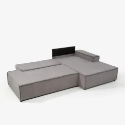 INFINI Narożnik ciemnoszary TILIA pojemnik prawy