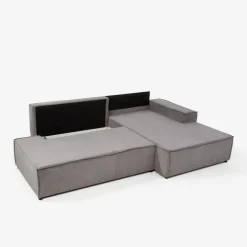 INFINI Narożnik ciemnoszary TILIA pojemnik prawy