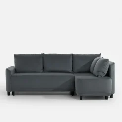 Fresh Narożnik ciemnoszary TOSCA