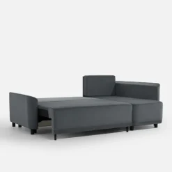 Fresh Narożnik ciemnoszary TOSCA