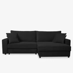 Narożniki| Narożnik czarny MARKOS prawy