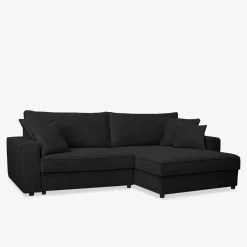 Narożniki| Narożnik czarny MARKOS prawy