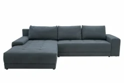 Narożniki|Exline Narożnik duży rozkładany grafitowy AZURRO NEW
