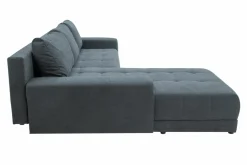 Narożniki|Exline Narożnik duży rozkładany grafitowy AZURRO NEW