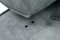 Narożniki|Werdomo Narożnik elektrycznie rozkładany szary SELEDO L prawy