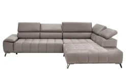 Werdomo Narożnik elektrycznie rozkładany brązowy PALLADIO L prawy