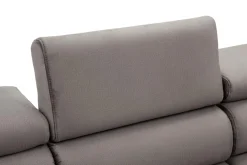 Werdomo Narożnik elektrycznie rozkładany brązowy PALLADIO L prawy