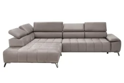 Werdomo Narożnik elektrycznie rozkładany brązowy PALLADIO L lewy