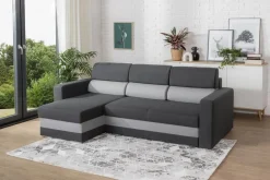 Exline Narożnik grafitowo-szary RIMINI