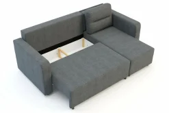 IMPERIAL-MEBLE (D.C.M. FRESH) Narożnik grafitowy AULLA NEW