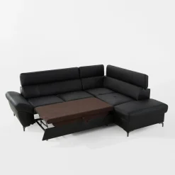 Narożniki|Trend Line Narożnik grafitowy MEMPHIS prawy