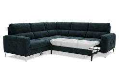 Narożniki|Inspire Narożnik granatowy funkcja relaks EMU prawy