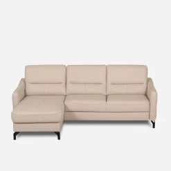 Narożniki|inny Narożnik jasnobeżowy z pojemnikiem FARO lewy