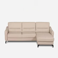 inny Narożnik jasnobeżowy z pojemnikiem FARO prawy