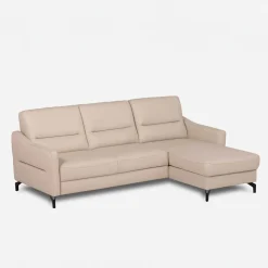 inny Narożnik jasnobeżowy z pojemnikiem FARO prawy