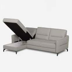 inny Narożnik jasnoszary z pojemnikiem FARO lewy