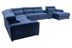 Inspire Narożnik kobaltowy VESTA lewy